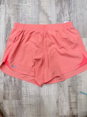 Under Armour Women's Coral Athletic Running Shorts